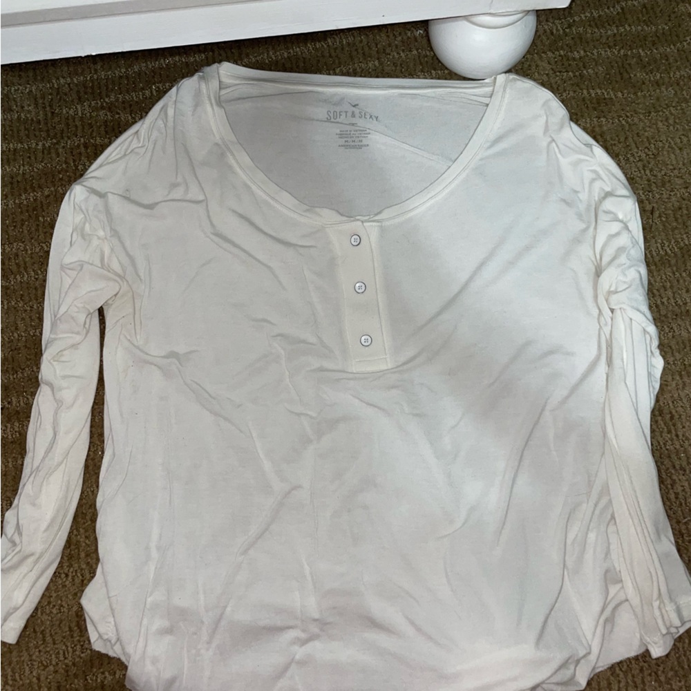 American eagle 3/4 sleeve top